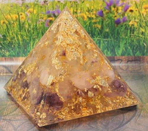 Orpanit Orgon Pyramide goldener Erzengel L