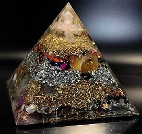 Orpanit® Orgonit Rosenquarz Vajra Pyramide XL