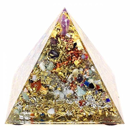 Orpanit® Orgonit Erzengel Zadkiel Amethyst Pyramide XL