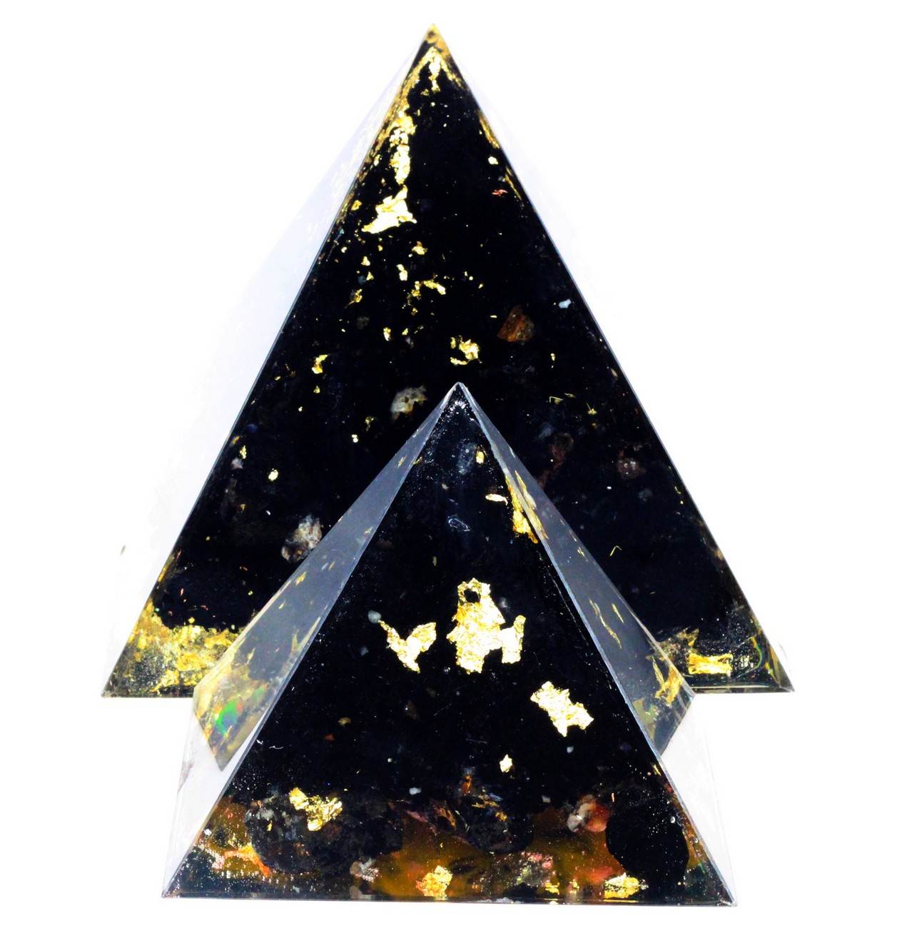 1 Orgon Turmalin Pyramide Schutzengel Premium L
