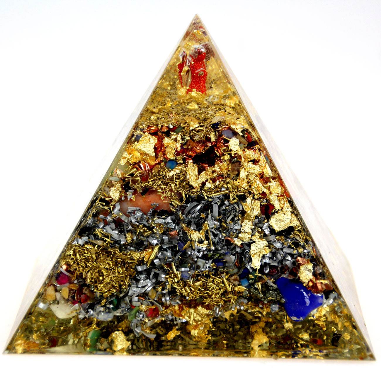 Orpanit® Orgonit Erzengel Uriel Pyramide „Feuer“ XL